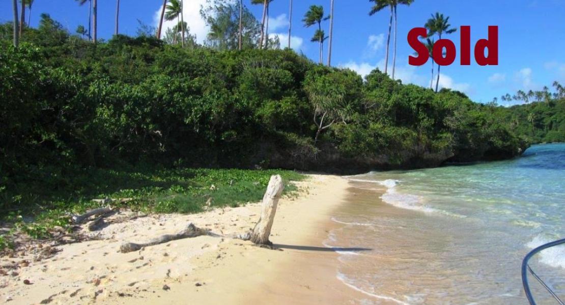 Beachfront Land for sale in Fofoa Island Vavau Tonga