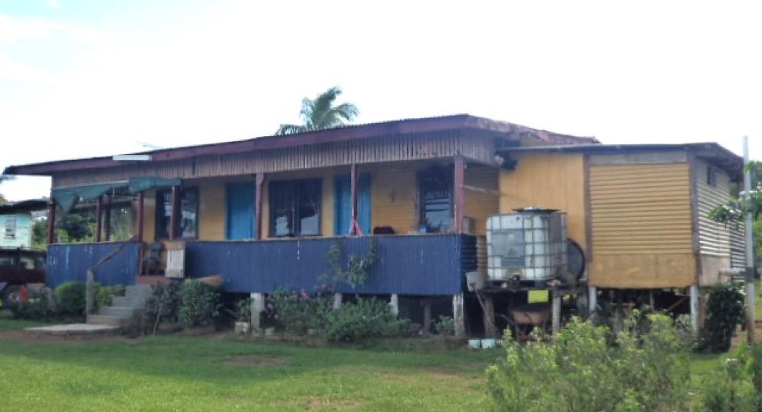 10 acre freehold with three bedroom house property located in Vunivau Bua, Vanua Levu, Fiji