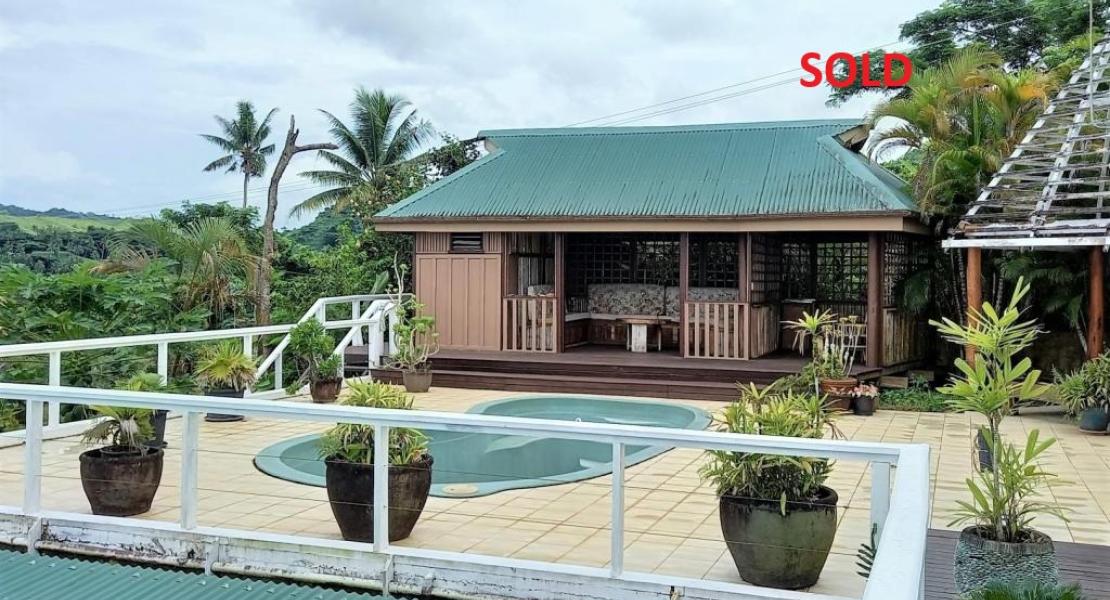 Oneva house, Savusavu, Vanua Levu, Fiji Islands