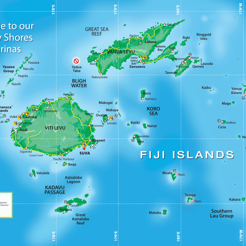 Facts about Fiji, South Pacific